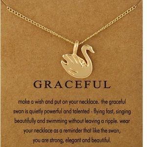 Graceful card + necklace